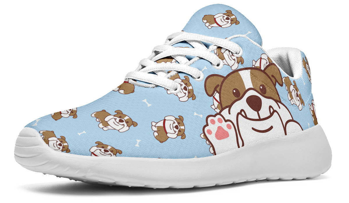 English Bulldog Doodle Shoes