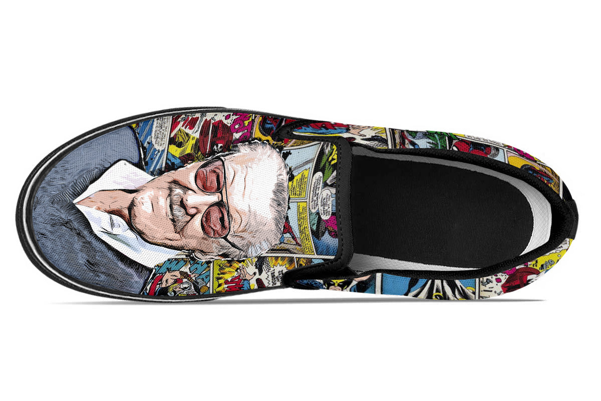 Stan Lee Slip Ons