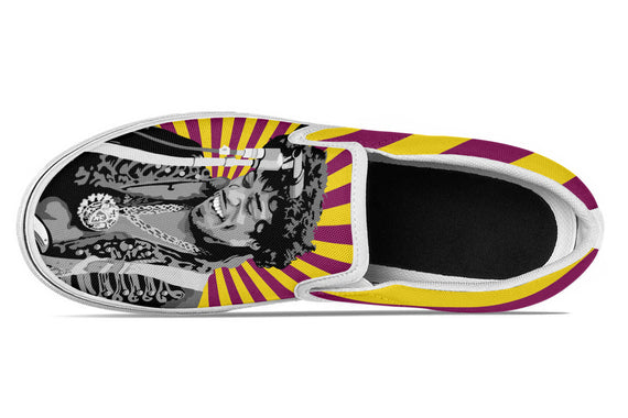 Jimi Hendrix Slip Ons