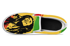 Bob Marley Slip Ons