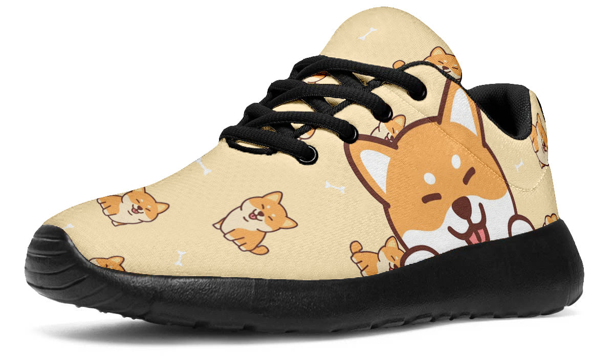Shiba Inu Doodle Shoes