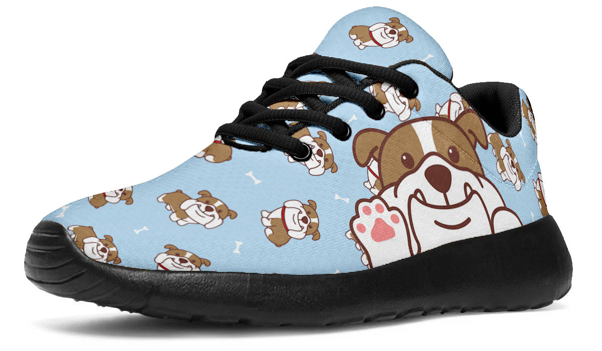 English Bulldog Doodle Sneakers
