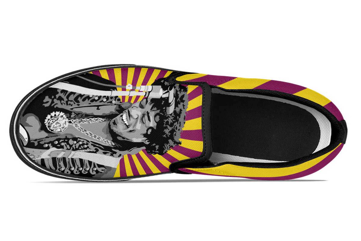 Jimi Hendrix Slip Ons