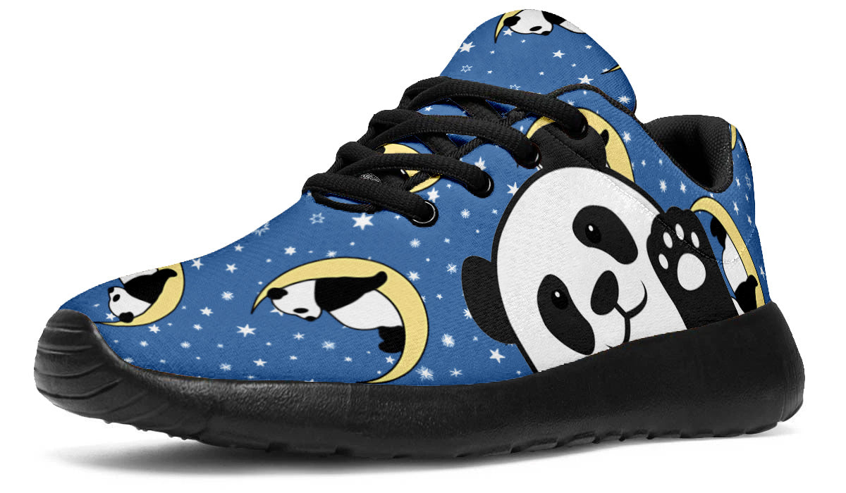 Panda Dreams Doodle Sneakers
