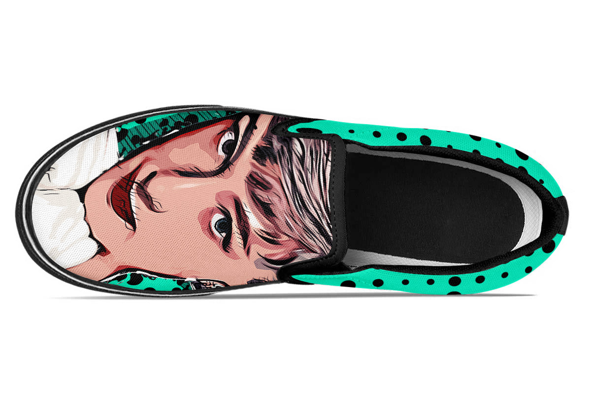 Audrey Hepburn Slip Ons