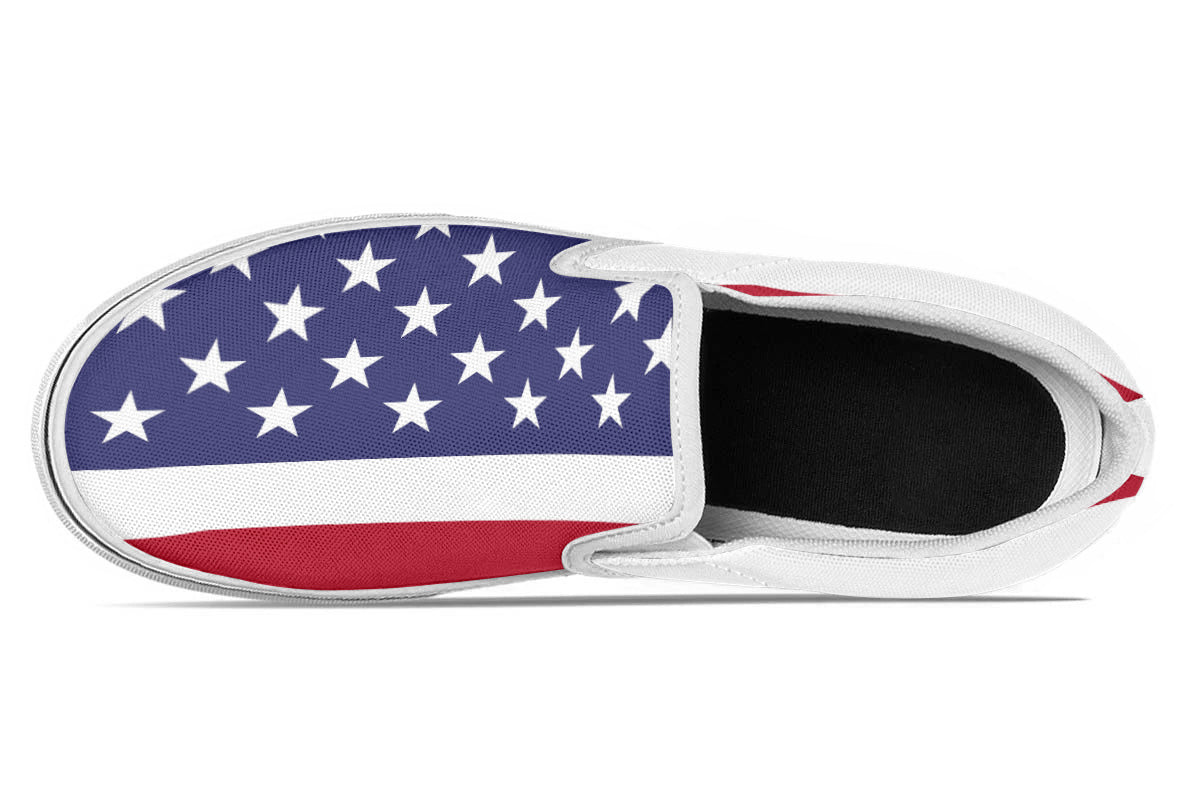 USA SLIP ONS
