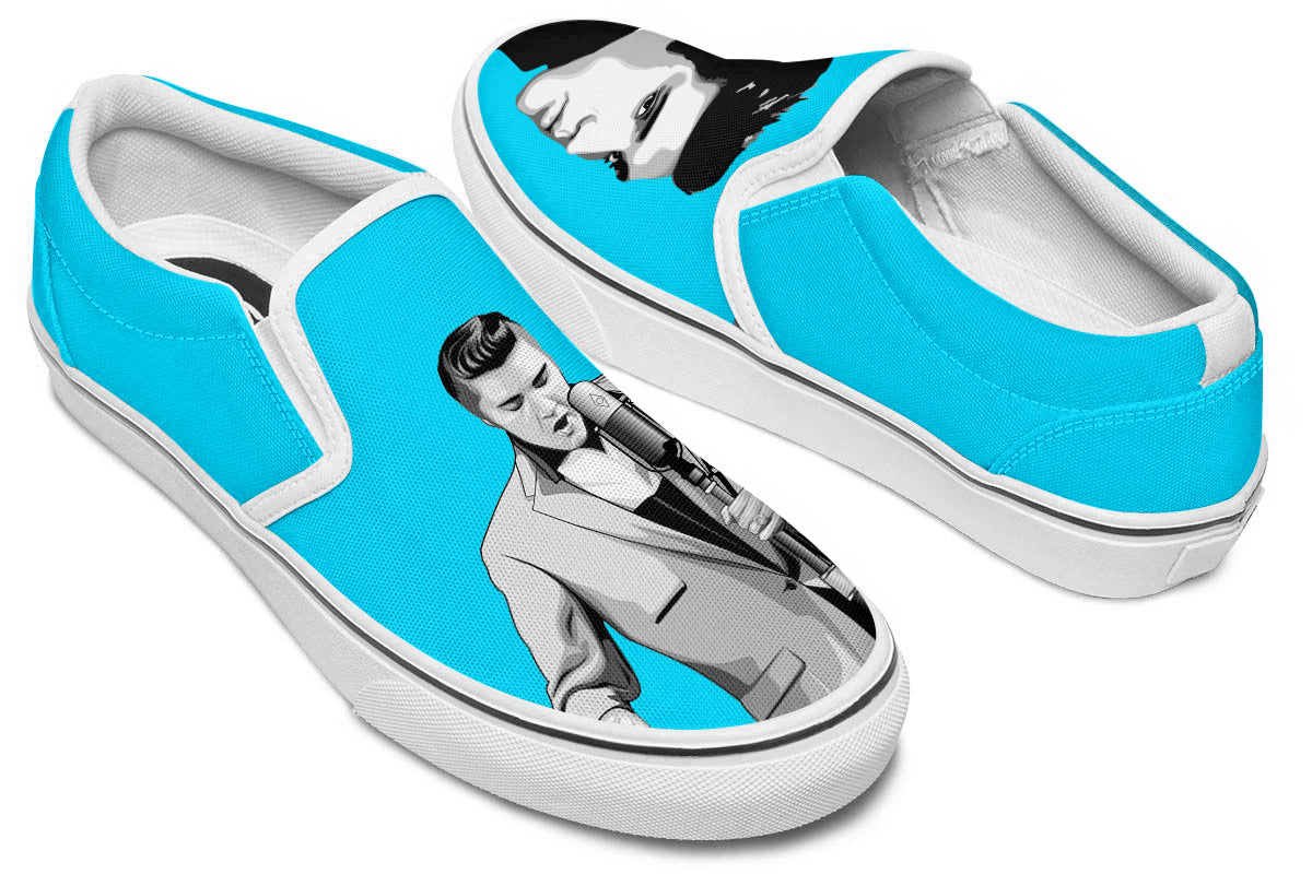 ELVIS PRESLEY SLIP ONS