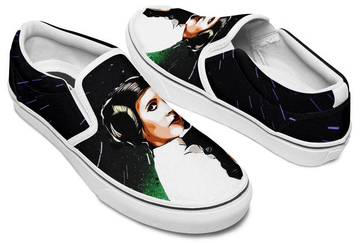 PRINCESS LEIA SLIP ONS