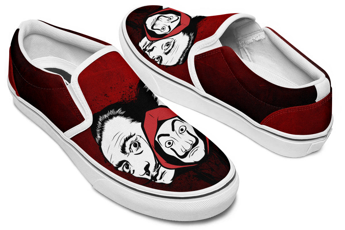 Salvador Dali Slip Ons