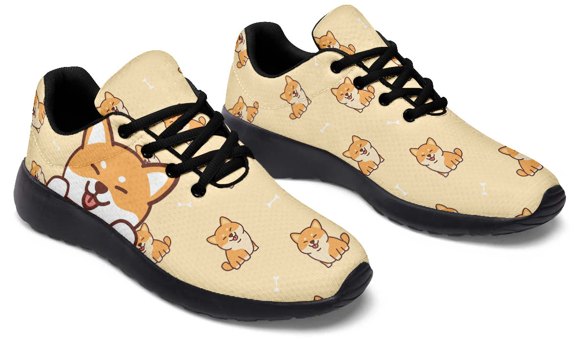 Shiba Inu Doodle Shoes