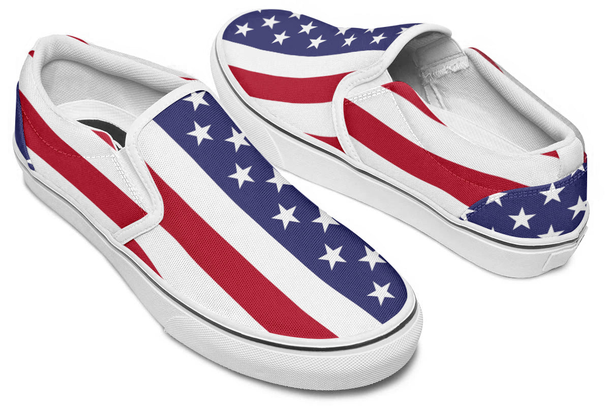 USA SLIP ONS
