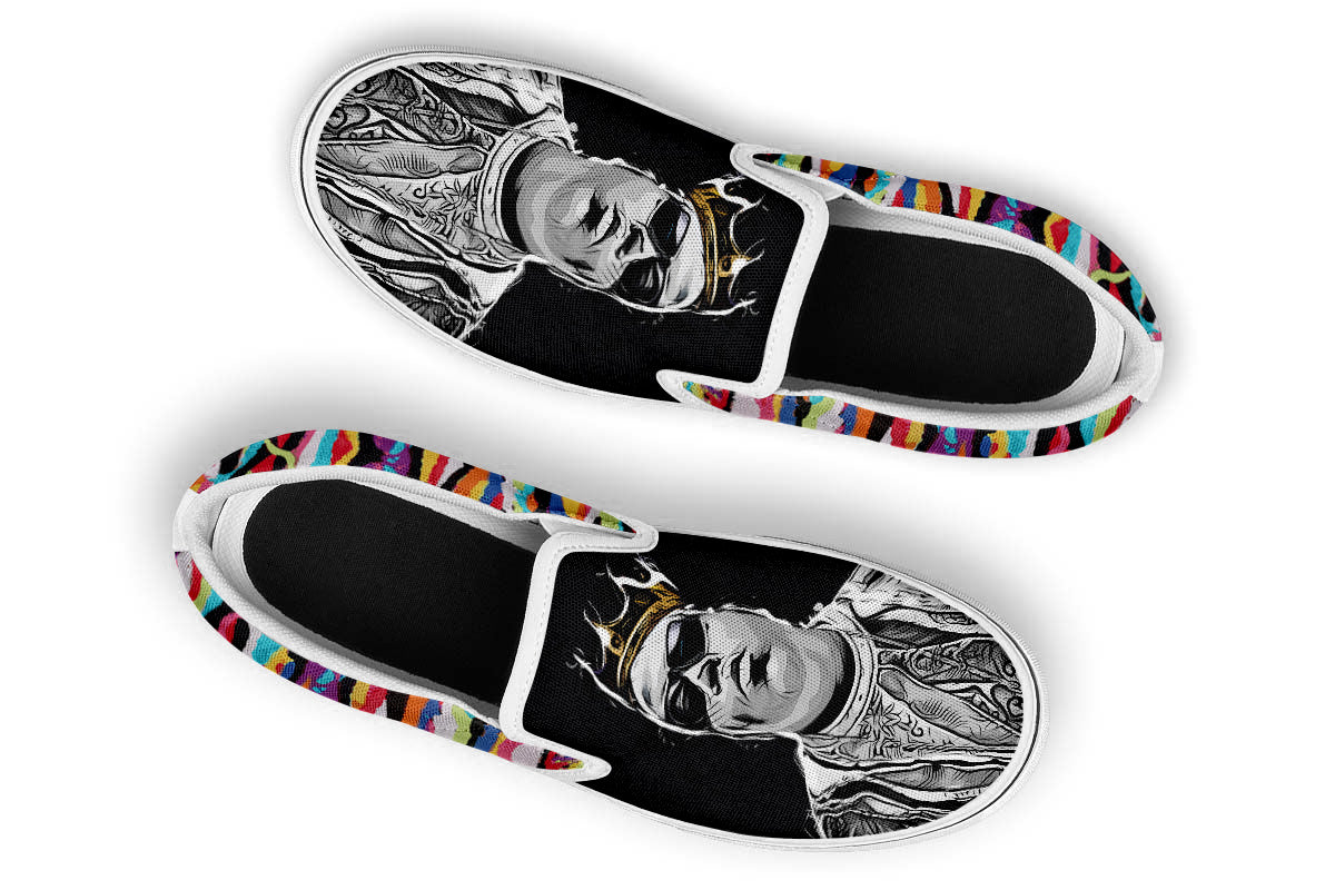 BIGGIE SMALLS SLIP ONS