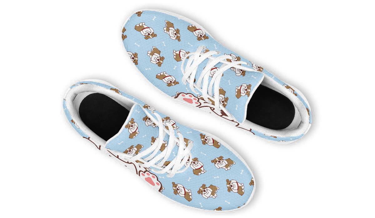 English Bulldog Doodle Shoes