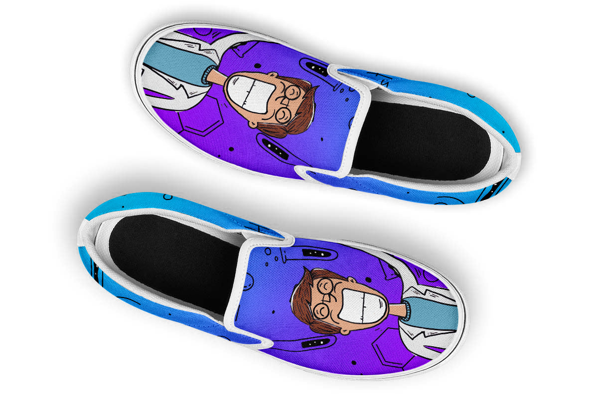 Chemist Slip Ons