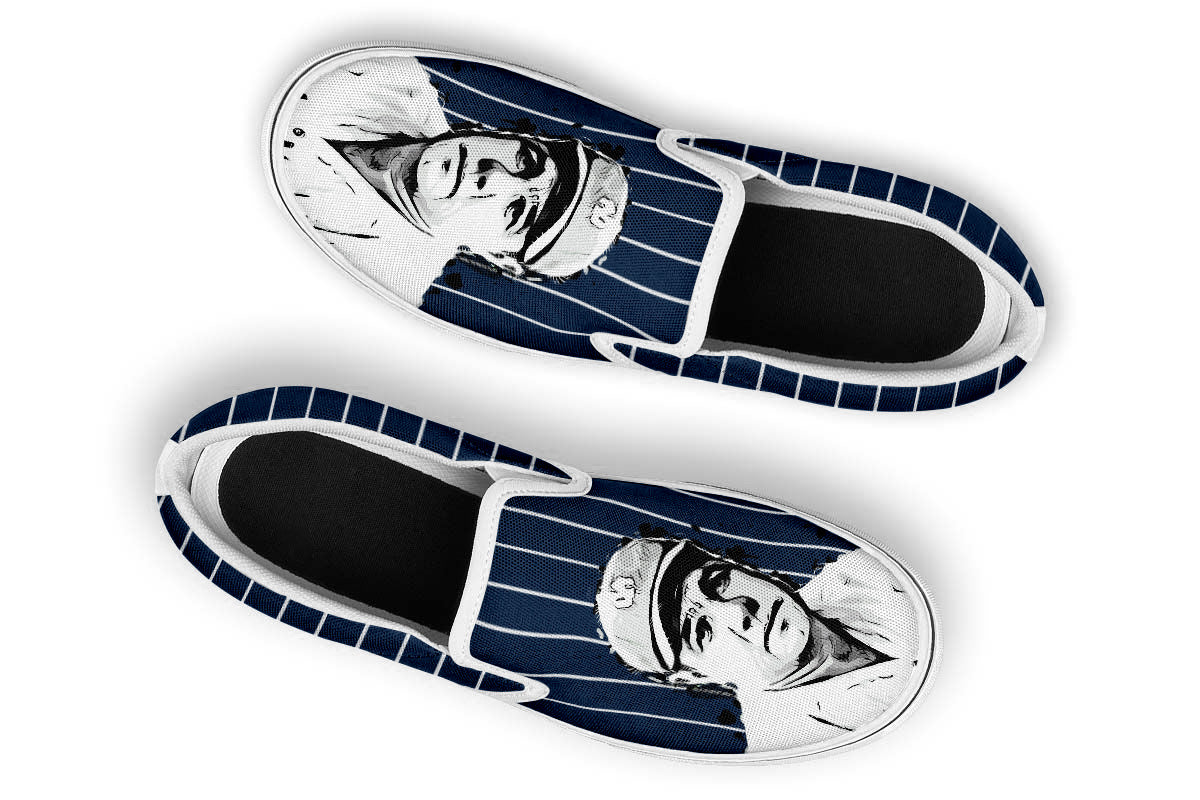 Babe Ruth Slip Ons