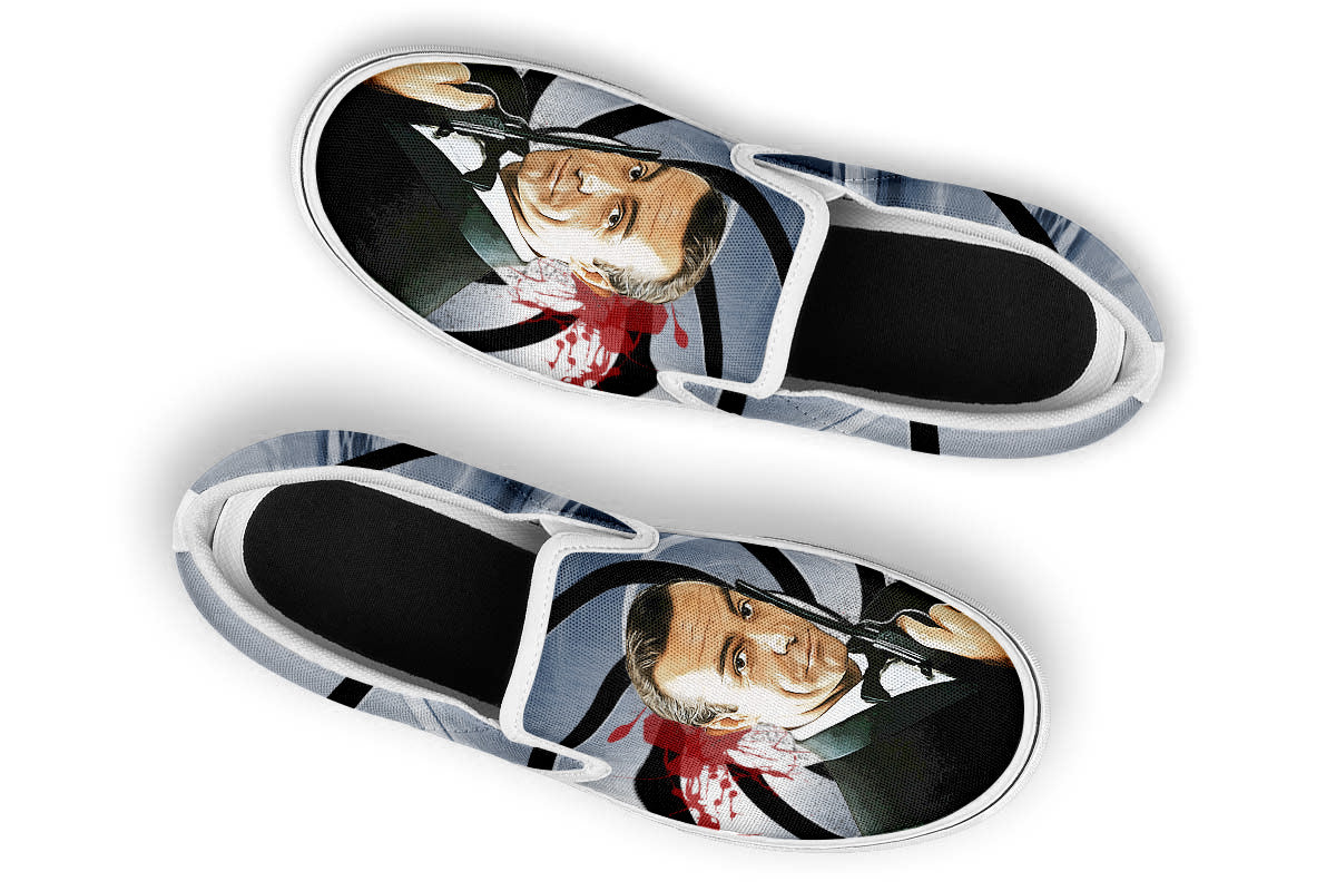 James Bond Slip Ons