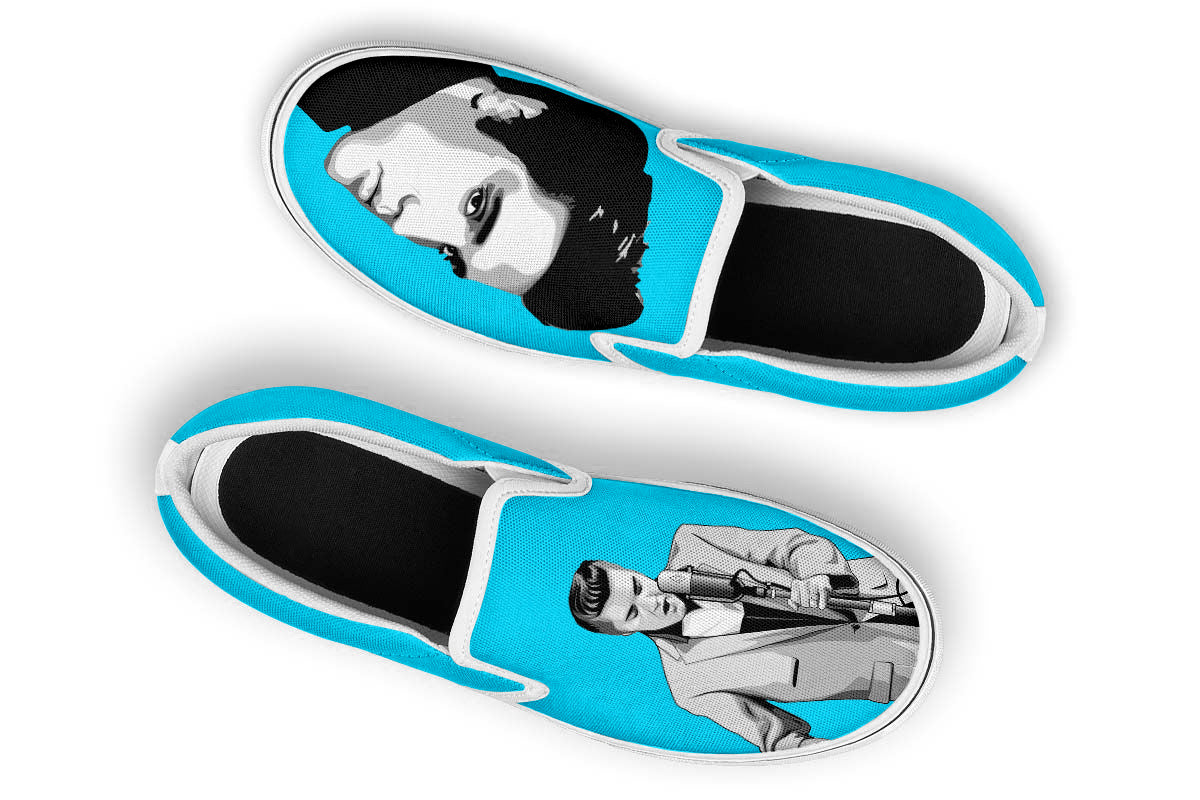 ELVIS PRESLEY SLIP ONS