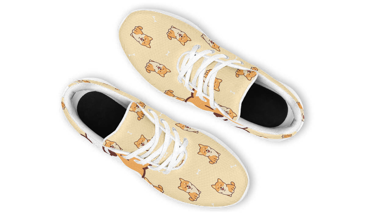 Shiba Inu Doodle Shoes