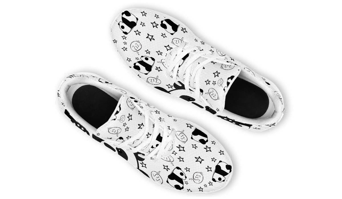 Lazy Panda Doodle Shoes