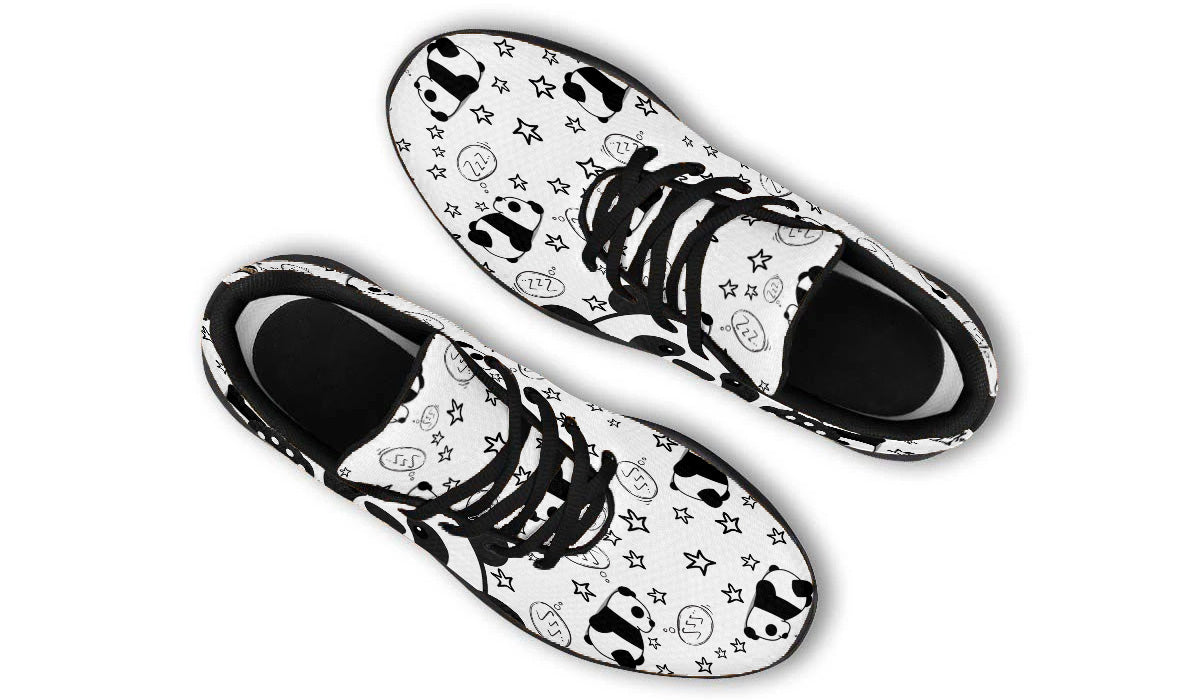 Lazy Panda Doodle Shoes
