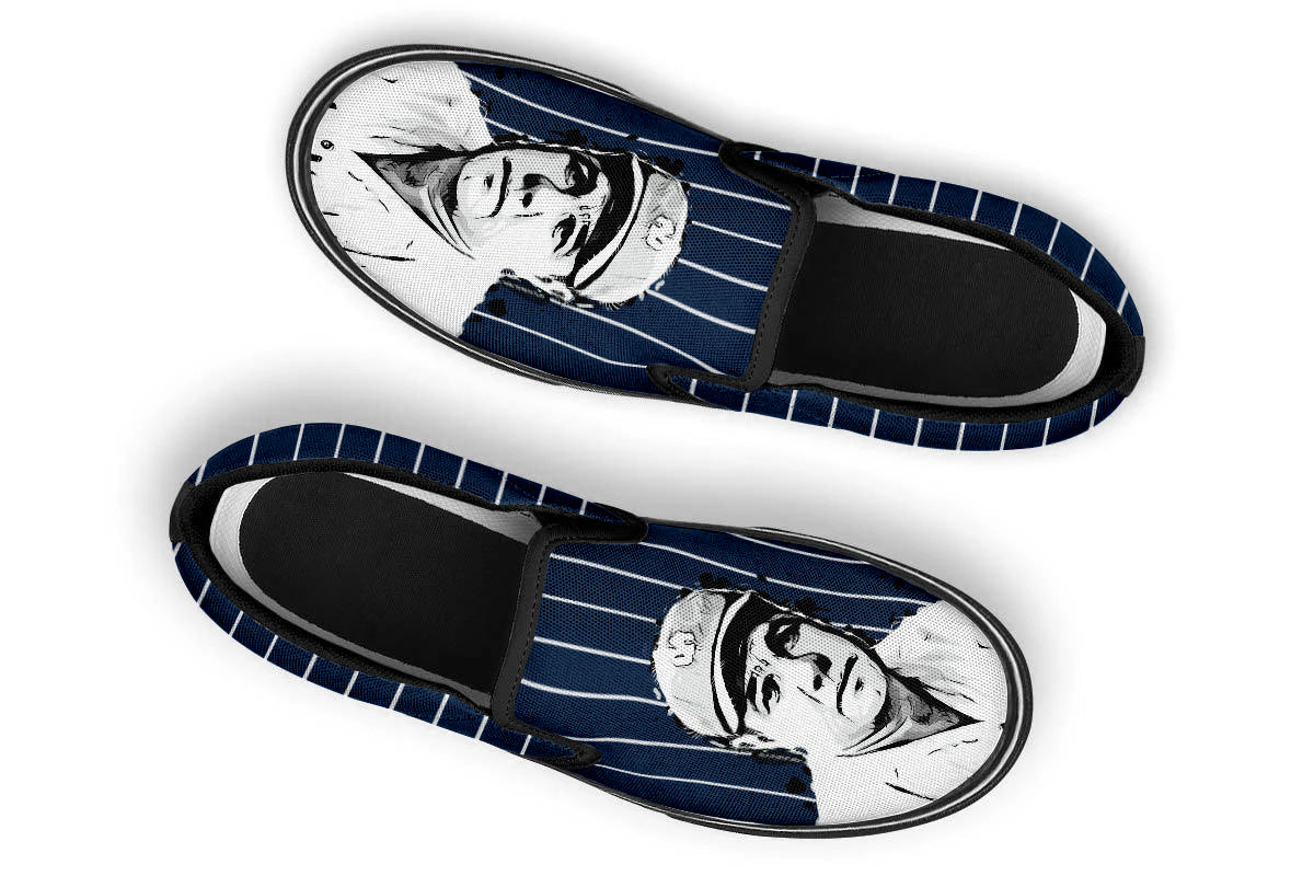 Babe Ruth Slip Ons