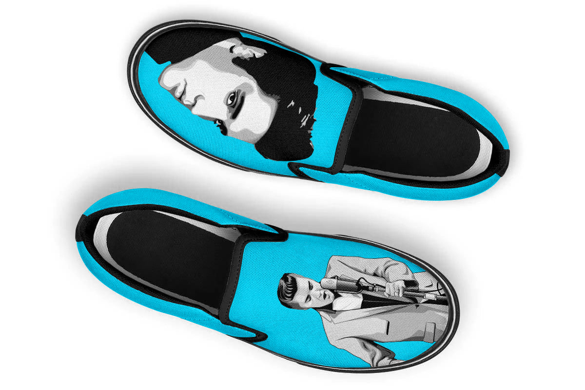 ELVIS PRESLEY SLIP ONS