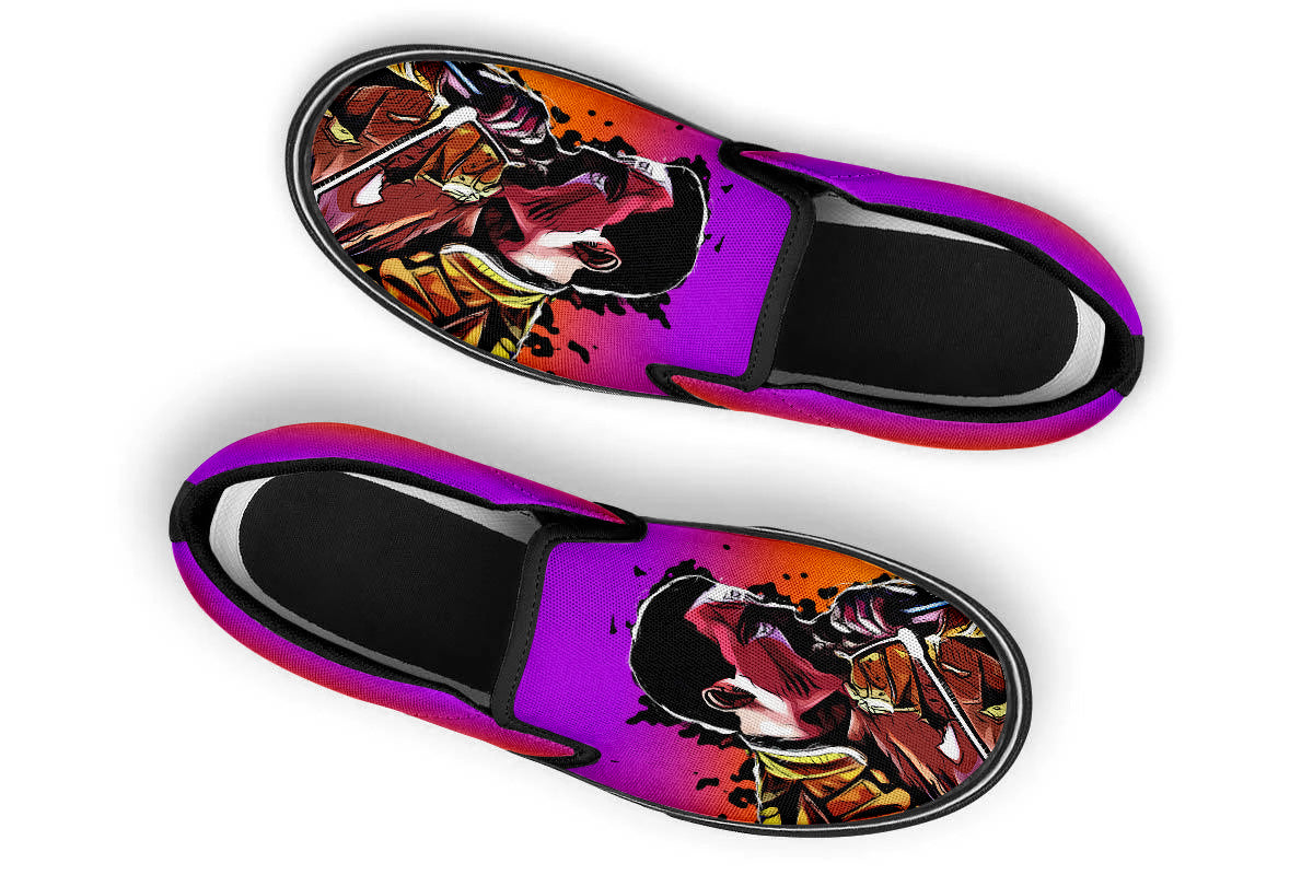 Freddie Mercury Slip Ons