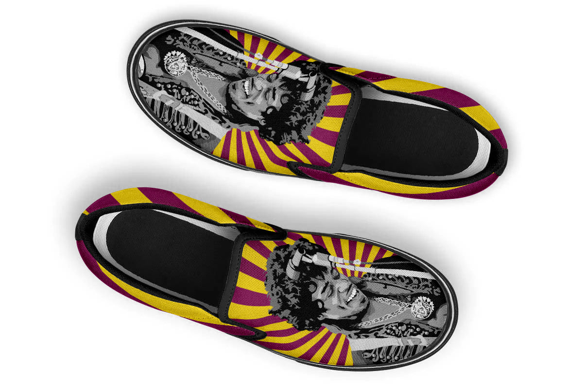 Jimi Hendrix Slip Ons