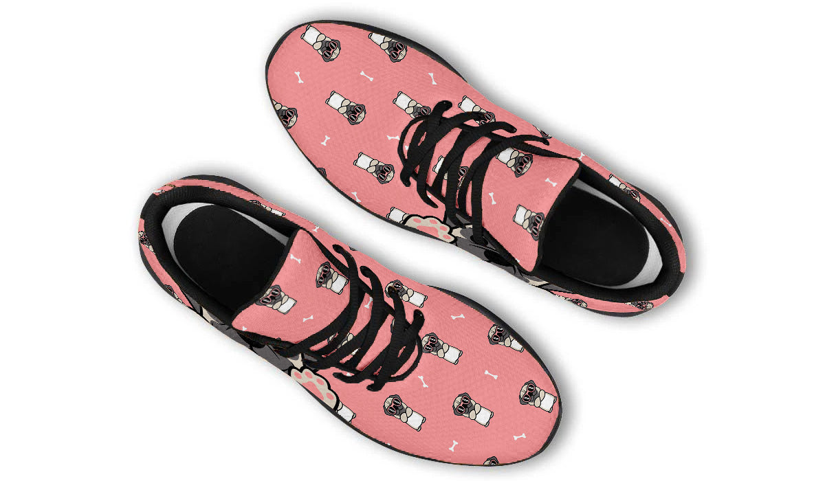 Pug Doodle Shoes