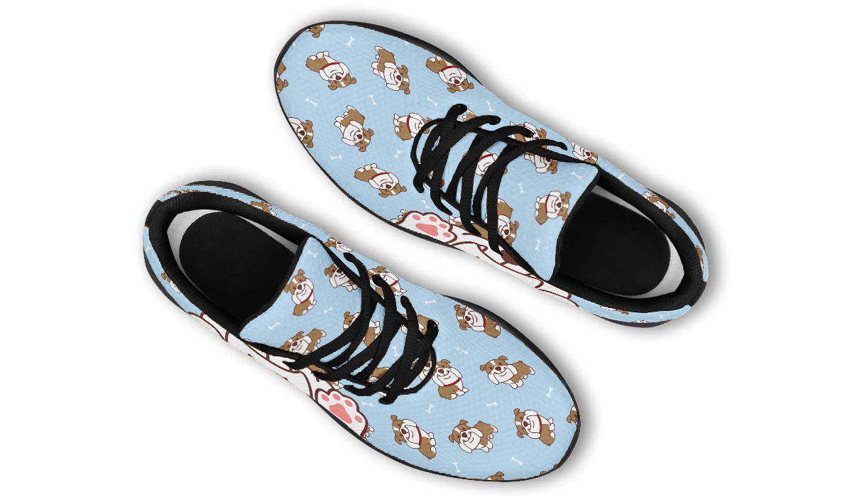 English Bulldog Doodle Shoes