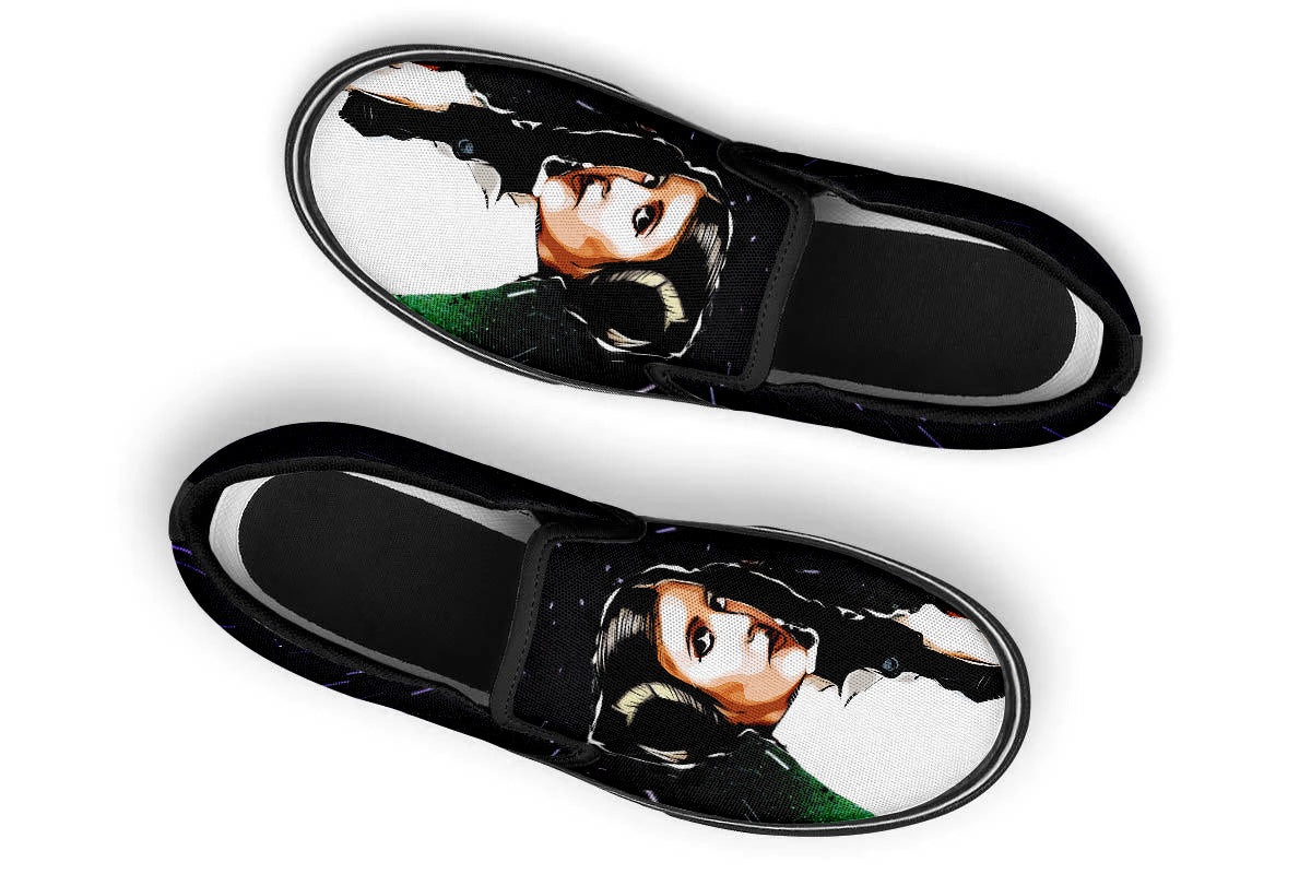 PRINCESS LEIA SLIP ONS