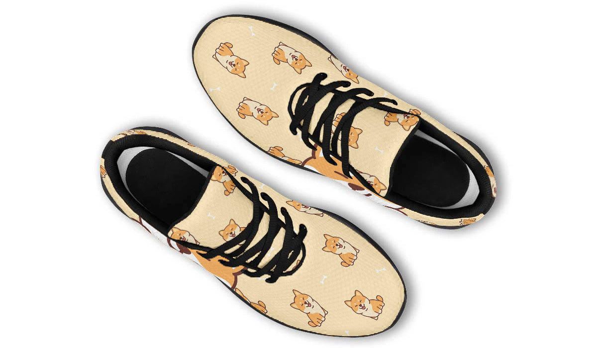 Shiba Inu Doodle Shoes