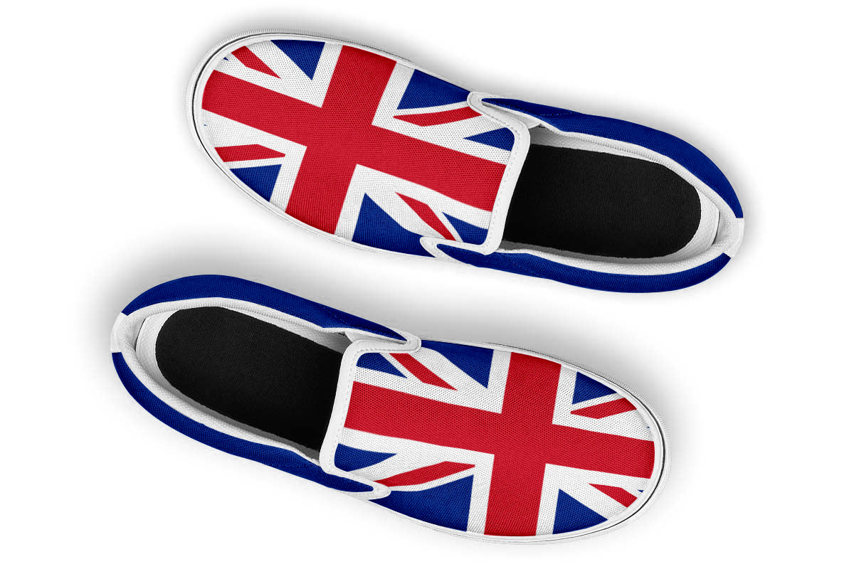 Union Jack Slip Ons