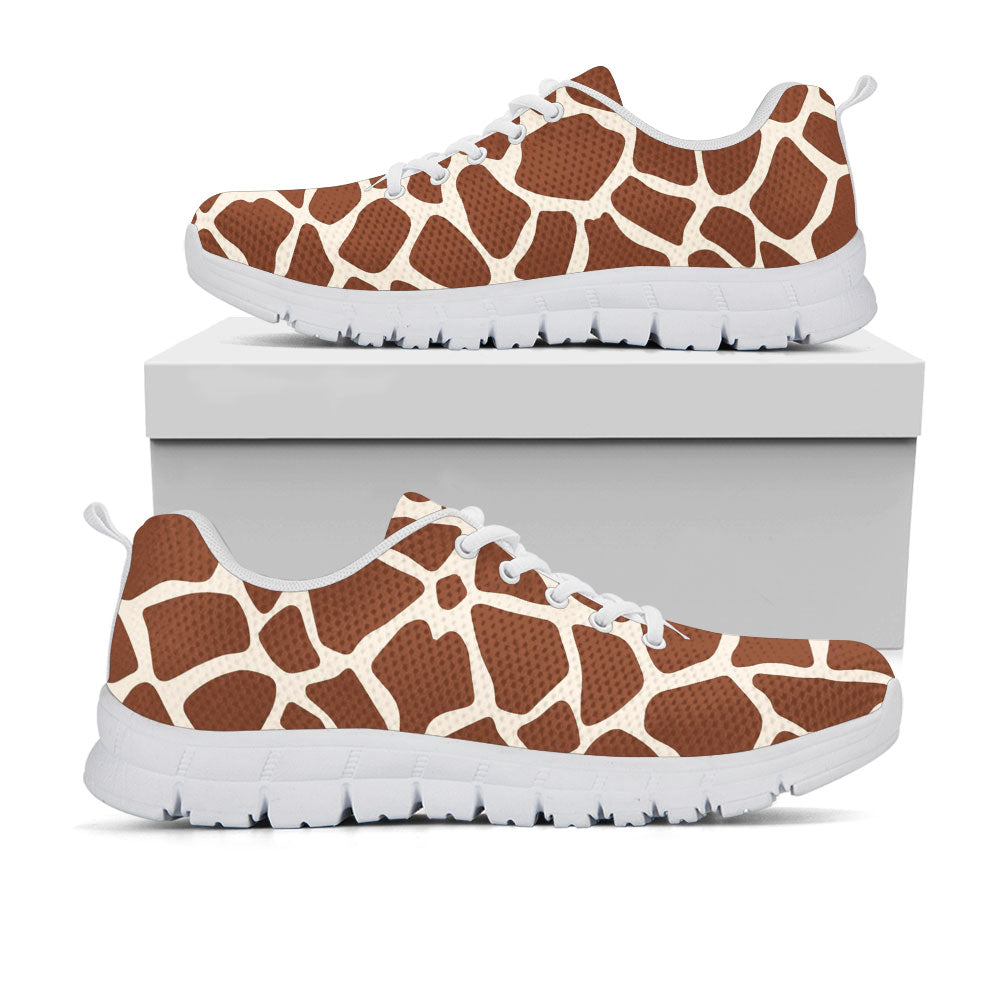 Giraffe Print Sneakers - CustomKiks Shoes
