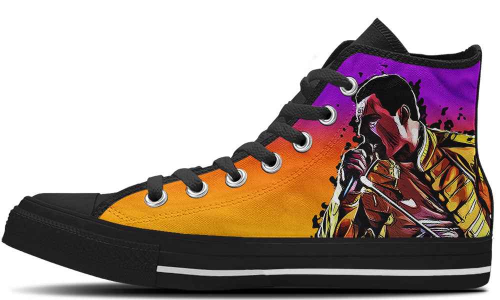 FREDDIE MERCURY HIGH TOPS
