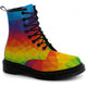 Rainbow Boots - CustomKiks Shoes