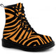Tiger Stripes Boots - CustomKiks Shoes