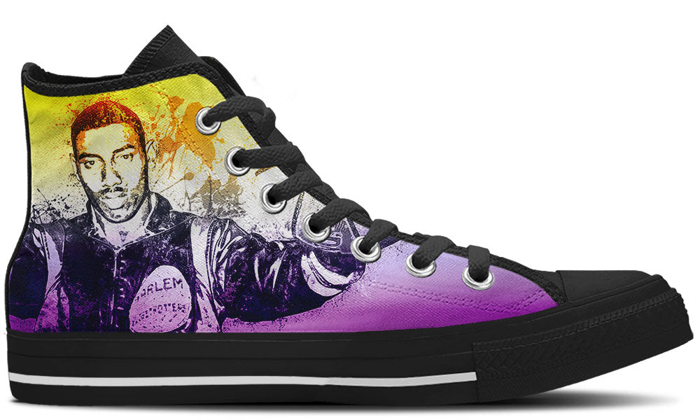 Wilt Chamberlain High Top Shoes - Custom Canvas Sneakers â CustomKiks.com