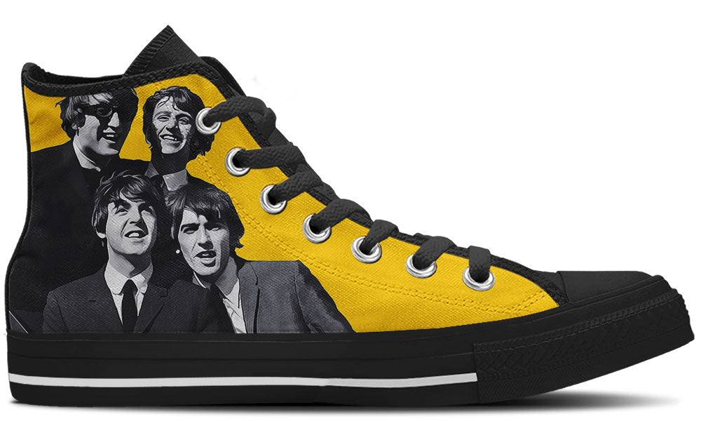 Custom_Kiks_The Beatles High-Top Sneakers