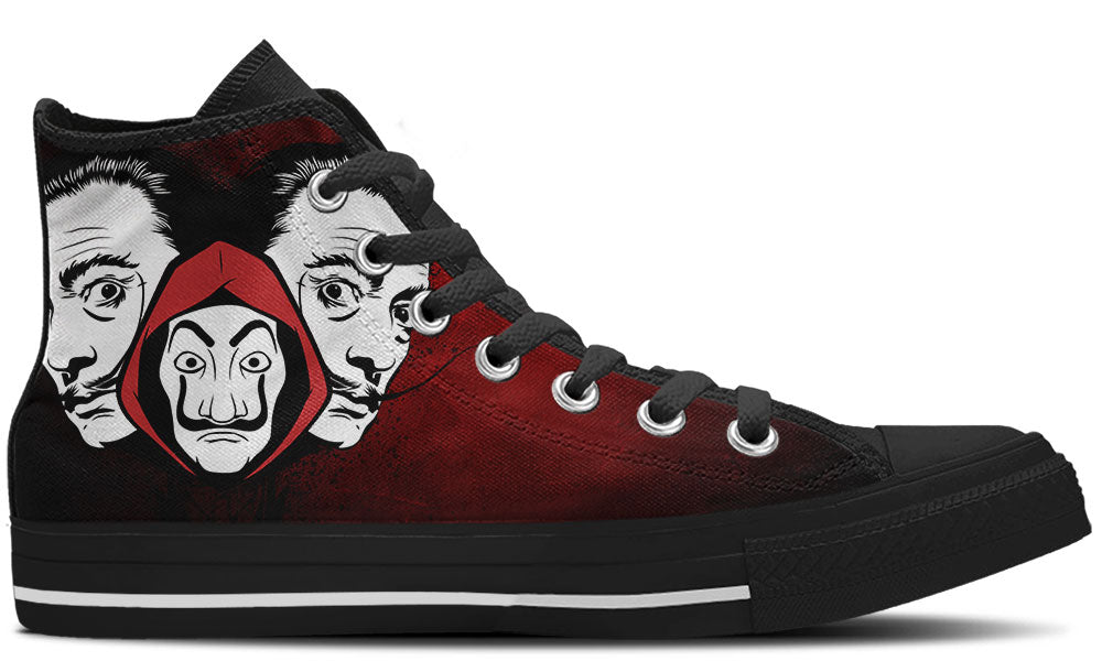 Salvador Dali High Tops