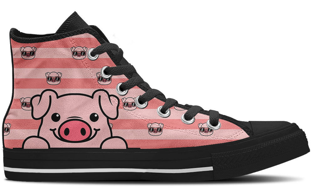 PIGGY DOODLE HIGH TOPS