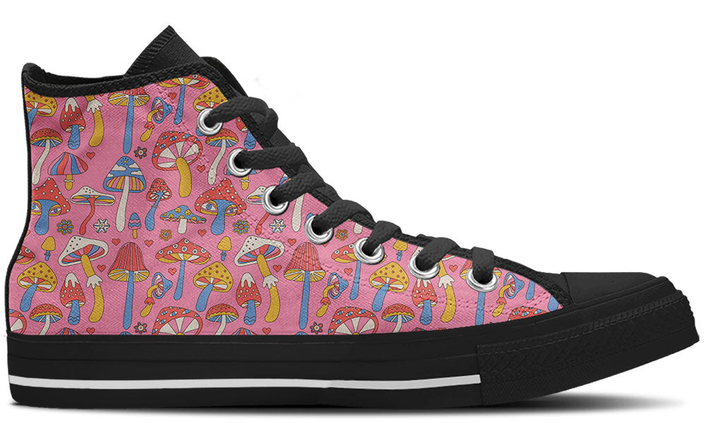 FUNKY MUSHROOMS HIGH TOPS