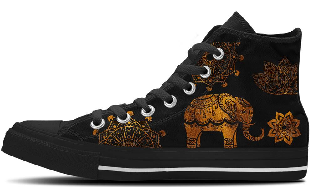 Indian Elephant - CustomKiks Shoes