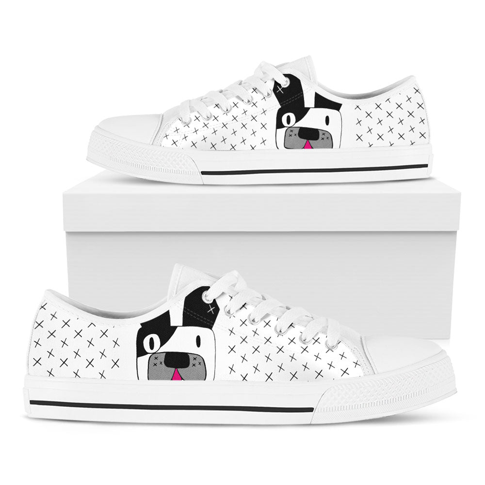 Frenchie White Casual Shoes