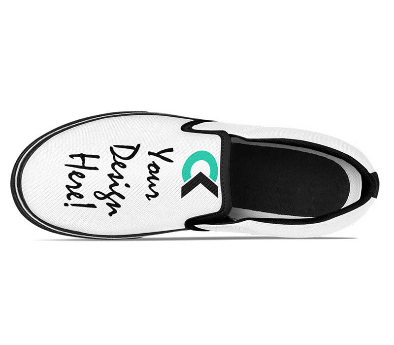 Design Your Own - Slip Ons Black