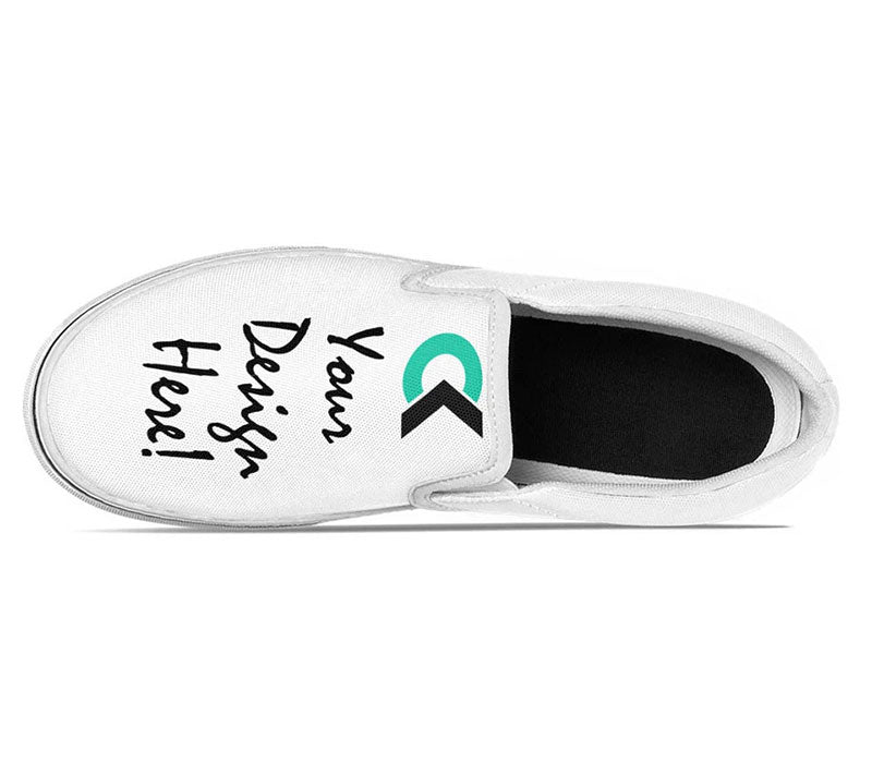 Design Your Own - Slip Ons White