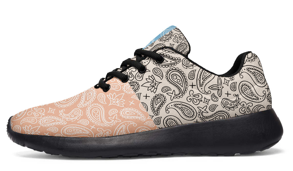 MIXED PASTEL PAISLEY SHOES