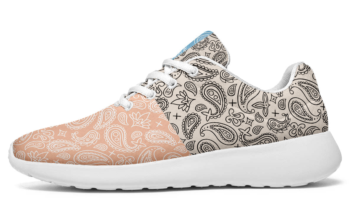 MIXED PASTEL PAISLEY SHOES