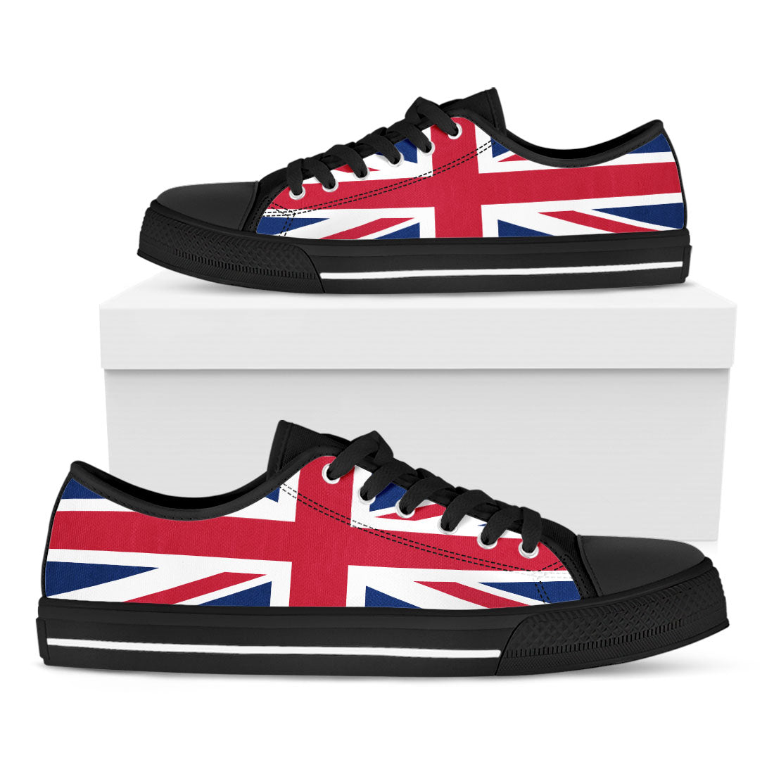 UK Flag Casual Shoes