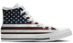 US Flag White - CustomKiks Shoes